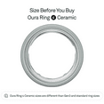 thumbnail image 3 of Oura Ring 4 Ceramic, Tide, Size 6, Smart Wearable, Sleep, Fitness & Heart Rate Tracker, 8-Day Battery (Size Before You Buy), 3 of 10