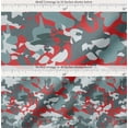thumbnail image 2 of Soimoi Cotton Cambric Fabric Two Tone Camouflage Print Sewing Fabric Yard 42 Inch Wide, 2 of 7