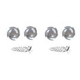 thumbnail image 2 of Monstrate 3Pack Spiral Reflectors Hanging Bird Repeller Outdoor Garden Bird Repeller Decorative Wear-resistant Reflective Silver Como se muestra 2piezas, 2 of 6