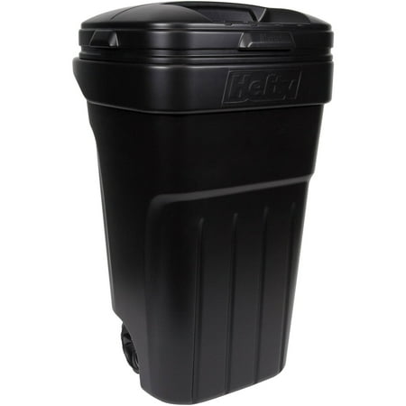 Tilt out wood kitchen trash cans, wooden garbage bins ... Hefty 32-Gallon Wheeled Outdoor Trash Can, Black - Walmart.com