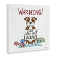 thumbnail image 4 of Stupell Industries Funny Can't Hold Licker Dog Animals Painting Wrapped Canvas Art Print Wall Art, 30 x 30, 4 of 8