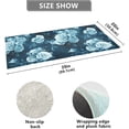 thumbnail image 3 of Coolnut Dark Roses 39" x20" Soft and Absorbent Bathroom Rugs,Quick Dry Machine Washable Bath Mat for Bathroom Kitchen Bathtub Home Decor, 3 of 7