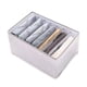 thumbnail image 2 of Guardarropa ropa divisora ​​canasta plegable armario cajón insertar caja sujetador ropa interior jeans organizador dormitorio interior uso grande AweSitey HA028155-01, 2 of 7
