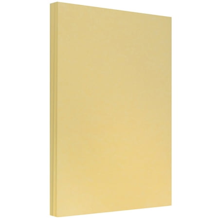 Gold Parchment Paper - JAM Paper Parchment Legal Size Paper, 8.5 x 14, 24 lb Antique Gold Recycled, 100 Sheets/pack