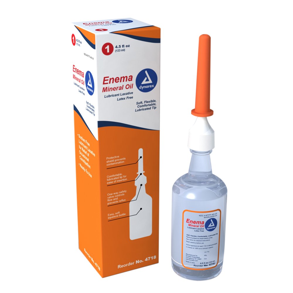 Enema Mineral Oil 4.5 oz 1 Unit