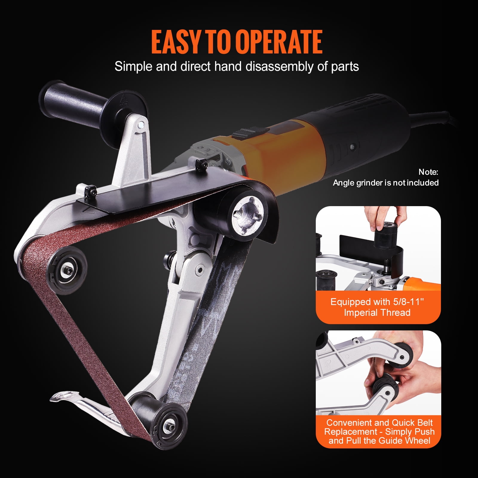 KFFKFF AG45-Y Power Sander - Walmart.com