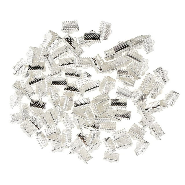 AMLESO 100 Pcs Pinces Attaches pour Fabrication de Bijoux 10mm Brillant