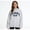 Light gray 22, variant on Unisex Classic High Collar Cotton Athletic Sweatshirt, Oversized Loose Fit Embroidered PARKE Long Sleeve Casual Pullover Tops