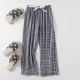 thumbnail image 2 of Bovxnpu Womens Pajama Pants Sleep Lounge Pants Cotton Knit Printed Lounge Pants Lightweight Summer Sleepwear, 2 of 4