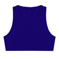 thumbnail image 4 of Womens Tops Sexy Sleeveless Crewneck Ribbed Knitted Tank Crop Tops for Women Shirts for Women, 4 of 4