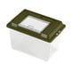 thumbnail image 2 of Tanque de baño para tortugas Caja de cría de anfibios Hábitat para es Caja de alimentación de alimentos verde, 2 of 8