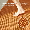 thumbnail image 3 of Bathroom Rugs Non Slip Washable, Super Absorbent Thin Bath Mat Small Quick Dry Low Pile Bathroom Rug, Orange 16"x24", 3 of 9
