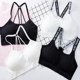 thumbnail image 2 of Transpirable sujetador deportivo Anti-sudor Fitness sin costuras Yoga a prueba de golpes Crop Top para las mujeres Push Up gimnasio entrenamiento Running Bralettepangjing, 2 of 4