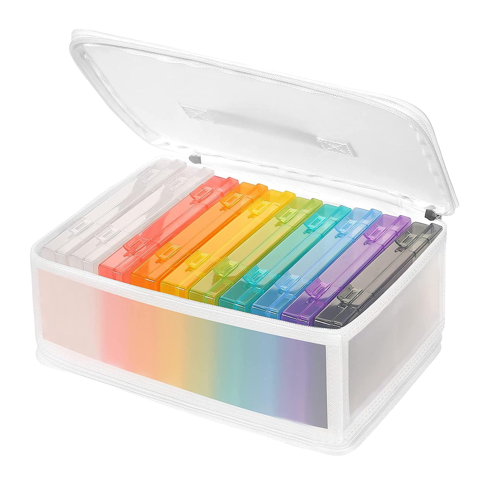 Wzmzjy Photo Storage Bag 10 Inner Case Seed Packets Box 4x6 Photo Box Plastic Container