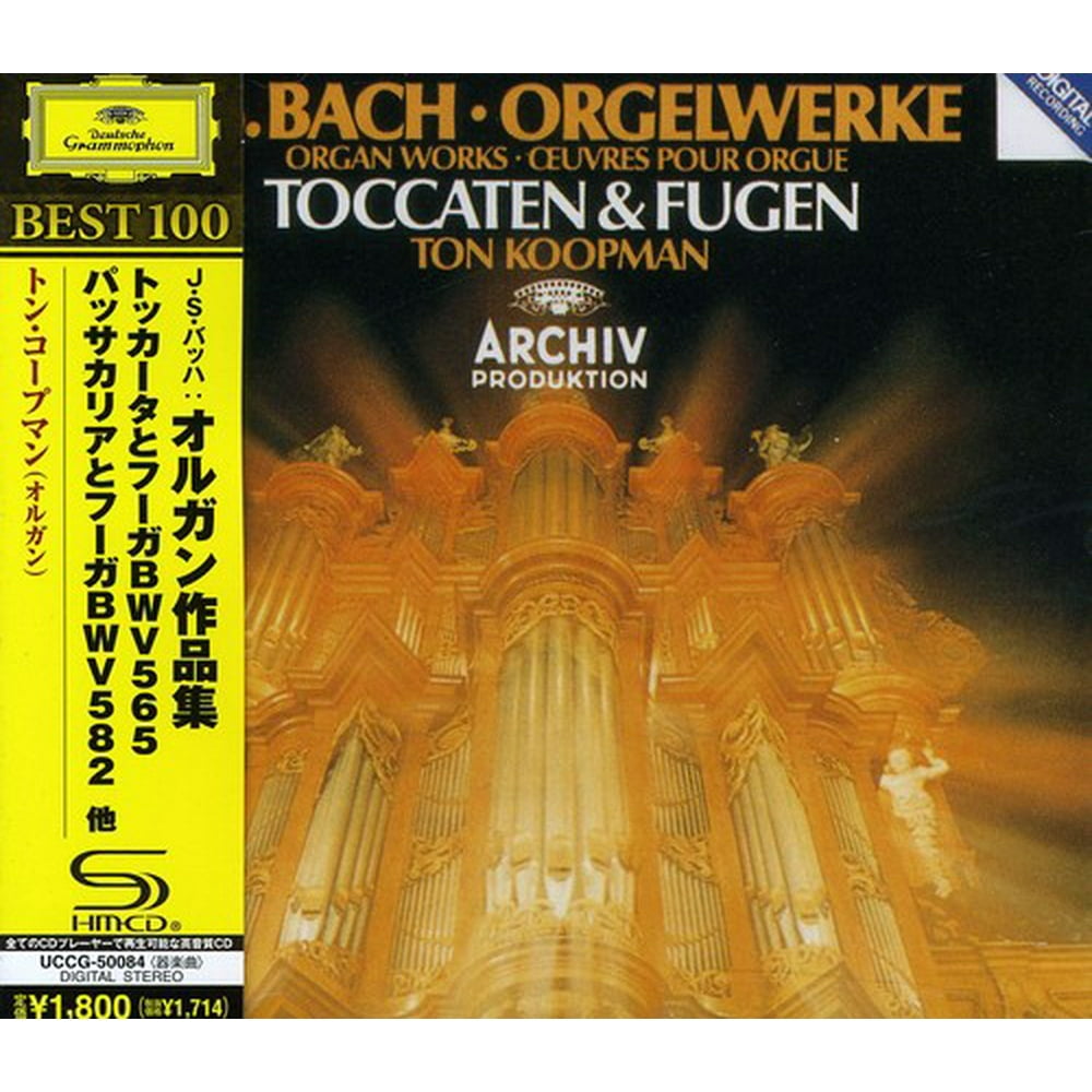 Bach: Organ Works (CD) - Walmart.com - Walmart.com