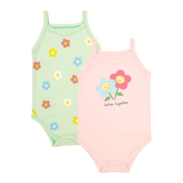 Pañalero 2 Pz Baby Creysi para Bebe Niña Talla 6 Meses Rosa