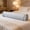 Light Blue, variant on Cylindrical Bolster Pillow with Ruffled Edges Soft Neck Roll Pillow for Bed and Sofa Decorative Support Pillow for Sleeping Relaxing Lumbar Back Support Rectangles Throw Pillow 8x20 Inch