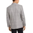 thumbnail image 2 of LAUREN RALPH LAUREN Mens Lexington Wool Blend Window Pane Two-Button Blazer, Light Gray, 38R, 2 of 6