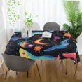thumbnail image 3 of Yayeee Tablecloths 54" x 54" Rectangle Wrinkle Resistant Party Table Cover, Zodiac Stars, 3 of 8