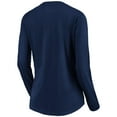 thumbnail image 3 of Women's Navy Indianapolis Colts Banner Wave V-Neck Long Sleeve T-Shirt, 3 of 3