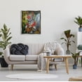 thumbnail image 2 of Stupell Industries Wildlife Botanical Squirrel Painting Luster Gray Floating Framed Canvas Print Wall Art, Design by Carolyn Schmitz, 2 of 8