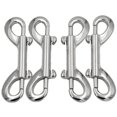 thumbnail image 1 of Dgol 5 Piezas De Plata Fuerte Perno De Doble Extremo Broches Gancho Aleación De Zinc Clips De Sujeción 3-1/2 Pulgadas De Largo, 1 of 5