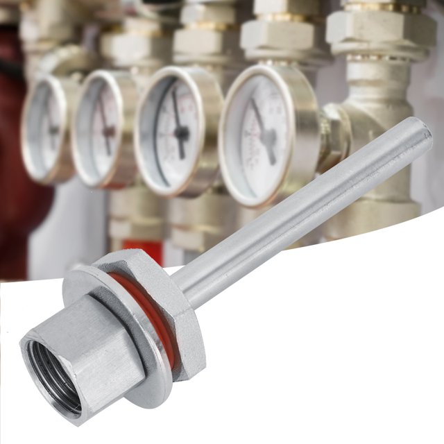Kit De Termómetro, Thermowell Duradero De 4 Pulgadas Para La Empresa De Cocción Para La Aplicación Hidráulica Para La Refrigeración De Alimentos Para El Procesamiento De