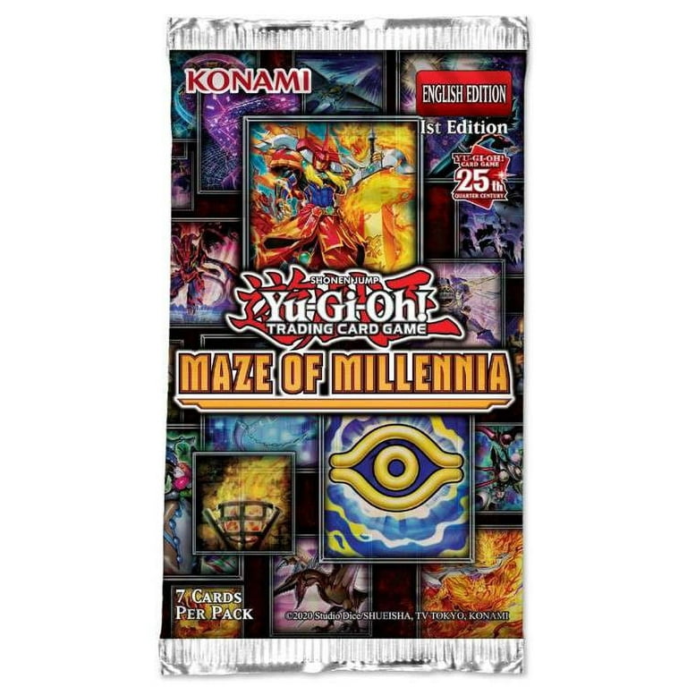 YuGiOh Trading Card Game Maze of Millennia Booster Box (24 Packs