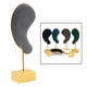 thumbnail image 4 of Soporte para árbol de pendientes con forma de oreja para joyería, organizador de adornos Gris, 4 of 9