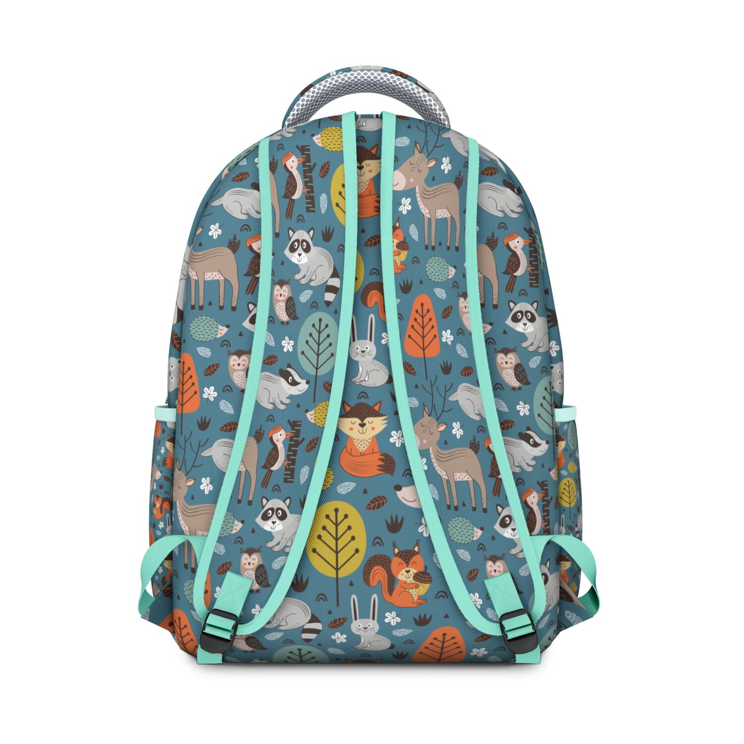 Cute Badger Themed Backpack - Waterproof & Lightweight School Bag for College, Stylish Laptop Backpack for Teens, Durable Bookbag for Daily Use
