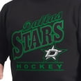 thumbnail image 5 of Men's G-III Sports by Carl Banks  Black Dallas Stars Adaptive Headliner Fleece Sweatshirt, 5 of 6