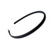 thumbnail image 2 of Diademas Jumpingount resina antideslizantes tocado moda accesorio cabello Negro mate, 2 of 6