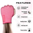 thumbnail image 4 of BeSAVAGE Boxing Hand Wraps | Elastic Quick Wraps for Fist Protection in MMA, Muay Thai, Training Pink (S/M), 4 of 7