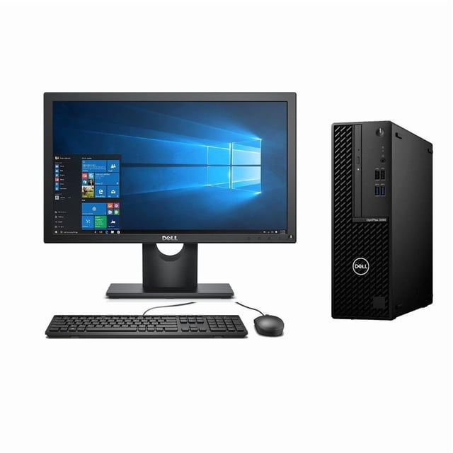 PC Dell OptiPlex 3070, SFF, Core i3-8a, 8GB RAM, 256GB SSD, MONITOR 19”, REACONDICIONADO