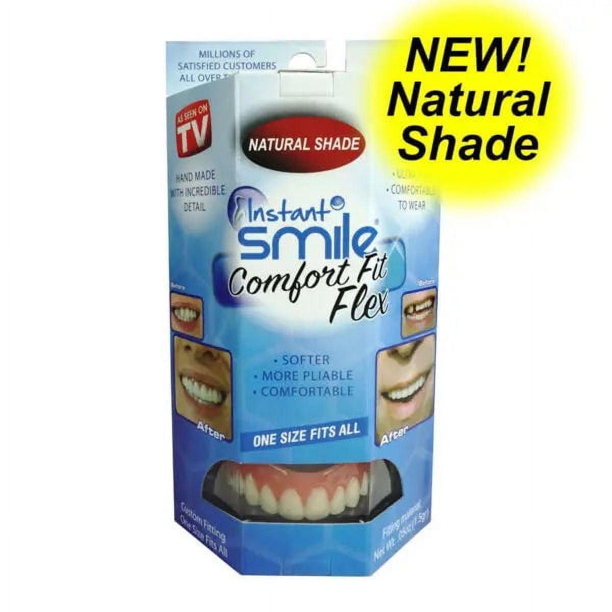 Instant Smile Comfort Fit Flex - Natural Shade Snap Veneers
