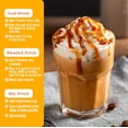 thumbnail image 5 of The Frozen Bean Latte & Frappe Instant Coffee Mix Caramel Macchiato Double Shot Caffeine, Low Sugar, Casein-Free, 10-Pack, 5 of 7