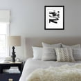 thumbnail image 6 of Black and White Strokes 5, Abstract Framed Art Print Wall Art by Iris Lehnhardt Sold by Art.Com, 6 of 6