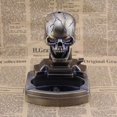 thumbnail image 2 of Skull Shape Cigarette Ashtray Household Ashtray with Cigar Lighter, 2 of 9