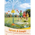 thumbnail image 4 of Vatos Kids Water Sprinkler Toy, Rainbow Splash Yard Sprinkler with Wiggle Tubes and Spray Nozzles, Outdoor Summer Water Toy for Backyard Lawn Play, Boys and Girls Ages 3-8, 4 of 7