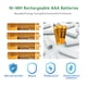 thumbnail image 5 of Pilas AAA recargables EOCIK HHR-4DPA 1,2 V 700 mAh (paquete de 6), 5 of 9