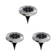 thumbnail image 1 of Wosthever 4 uds/1 ud. 8 LED de energía Solar luz enterrada lámpara de tierra al aire libre camino luz punto lámpara patio jardín césped paisaje luz calida PC 1 3piezas Wosthever CBP259152, 1 of 1