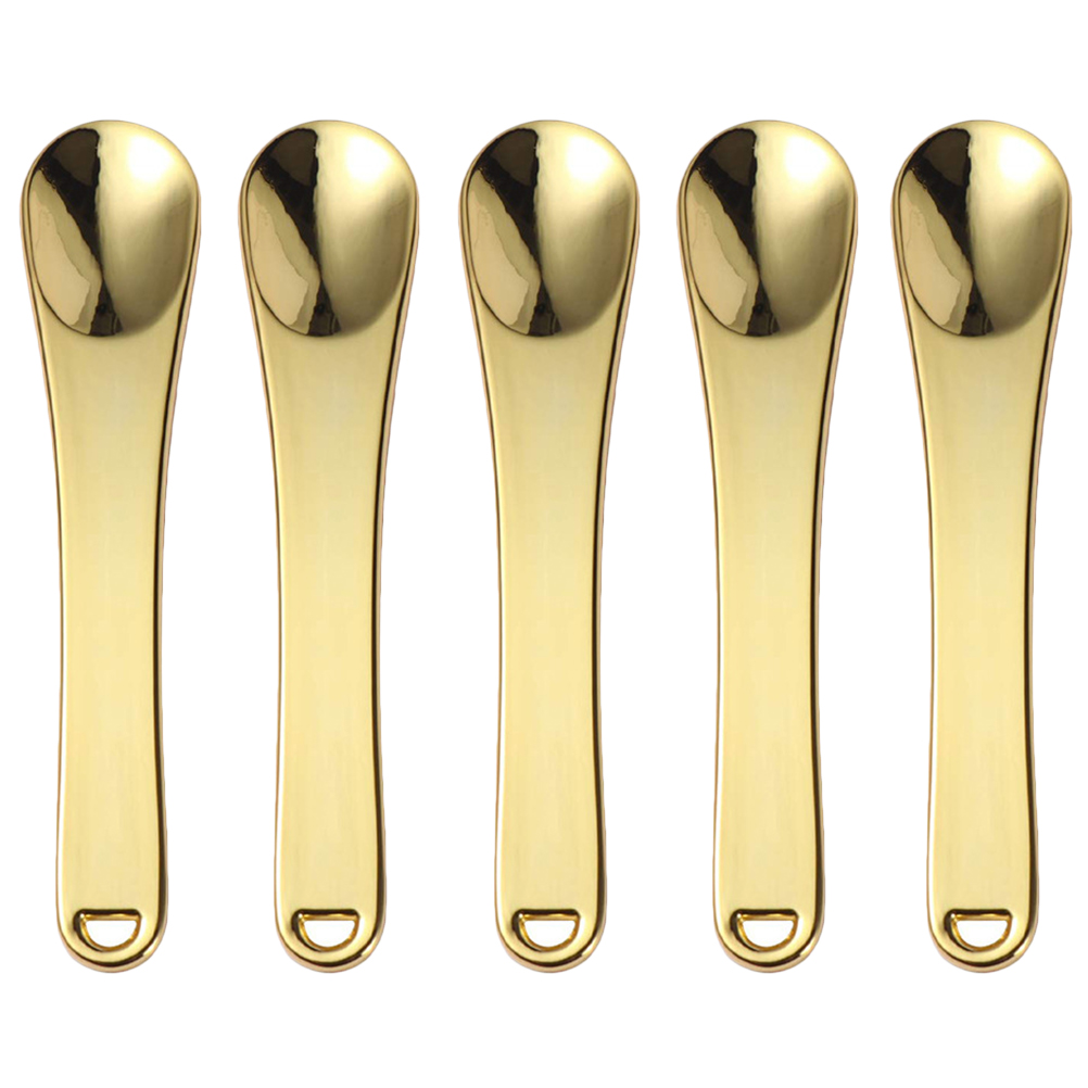 Rosarivae 5pcs Eye Cream Applicators Mini Lotion Spatulas Skin Spatulas Eye Cream Spoons