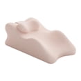 thumbnail image 3 of Almohada para piernas, almohada de espuma viscoelástica, equipo, portátil, almohada ergonómica ligera para pies, cojín de soporte para piernas para rosa, 3 of 8