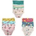 thumbnail image 2 of B&Q 9-Pack Toddler Little Girls Kids Underwear Cotton Briefs | Sizes 2T-7T - Comfortable and Stylish Collection, 2 of 4