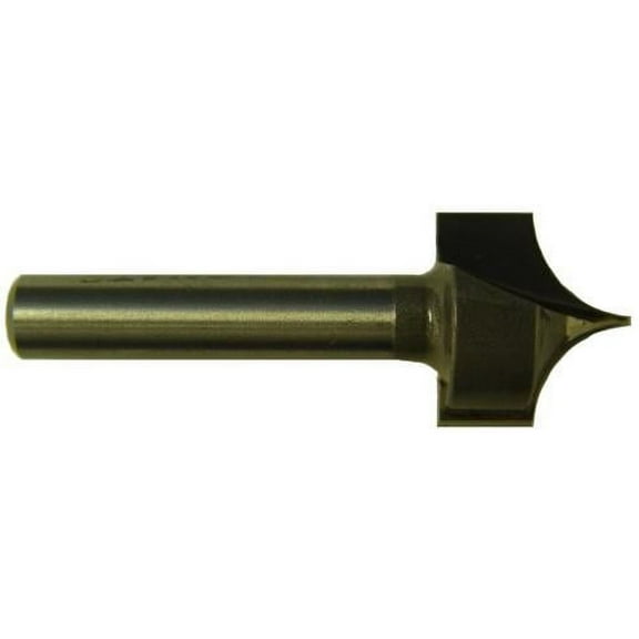 Magnate 7509 Point Cutting Roundover Router Bit - 5/16" Radius, 1/4" Shank Diameter, 9/16" Cutting Length, 1-1/4" Shank Length