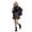 04-Black, variant on jiaxiM Girls Pleated Uniform Skirts with Shorts Elastic Waist Toddler Kids Cute Mini Tennis Skirt Girl Back to School Clothes