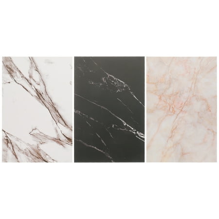3 Pcs Marbling Card Photography Background Food Wrinkle-resistant Backdrop Boards for Cards Product