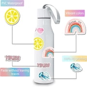 Cute Aesthetic Stickers for Water Bottle Laptop, 100pcs Waterproof Vsco Stickers for Girls Kids Women Teens , Vinyl Stickers Pack for Hydro Flask Cup Luggage Computer Hlemet Mugs Stickers