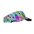 thumbnail image 1 of Balery Graffiti Pineapples Gorra deportiva con visera ajustable para mujer y hombre (talla única), 1 of 7