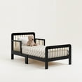 thumbnail image 4 of Storkcraft Pasadena Toddler Bed, Black with Driftwood, 4 of 10